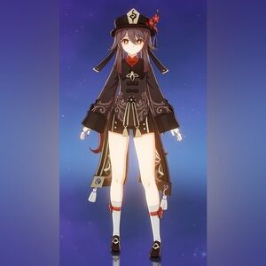 Genshin Impact Cosplay - Hu Tao - pre-owned, excellent condition.